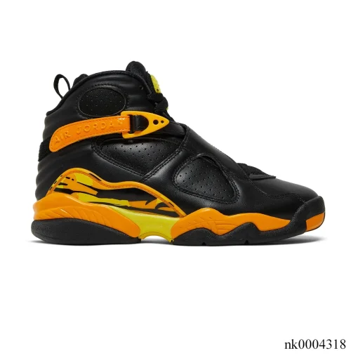 AJ 8 Retro Taxi Yellow Black Shoes Sneakers - nk0004318