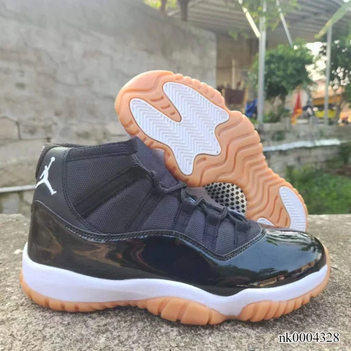 AJ 11 Black Gum Sneakers - nk0004328 - Image 3