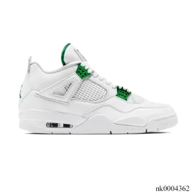 AJ 4 Metallic Green Shoes Sneakers – nk0004362