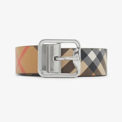 BUR Reversible Check B Buckle Belt