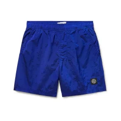 SI Blue Nylon Metal Shorts - 2 - SI0000002