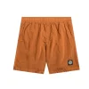 SI Brown Nylon Metal Shorts - 3 - SI0000003