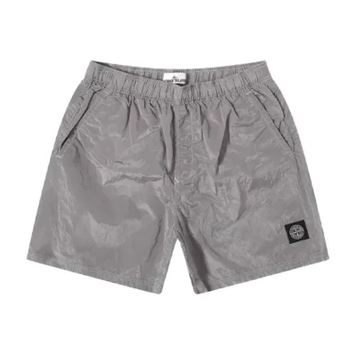 SI Gray Nylon Metal Shorts - 4 - SI0000004