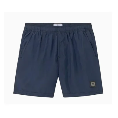 SI Navy Nylon Metal Shorts - 6 - SI0000006