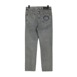 Alternative view of BUR Embroidered Crest Vintage Wash Jeans - 363 - bbr0000363