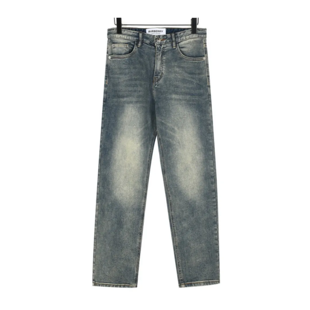 BUR Vintage Wash Laurel Emblem Jeans - 364 - bbr0000364