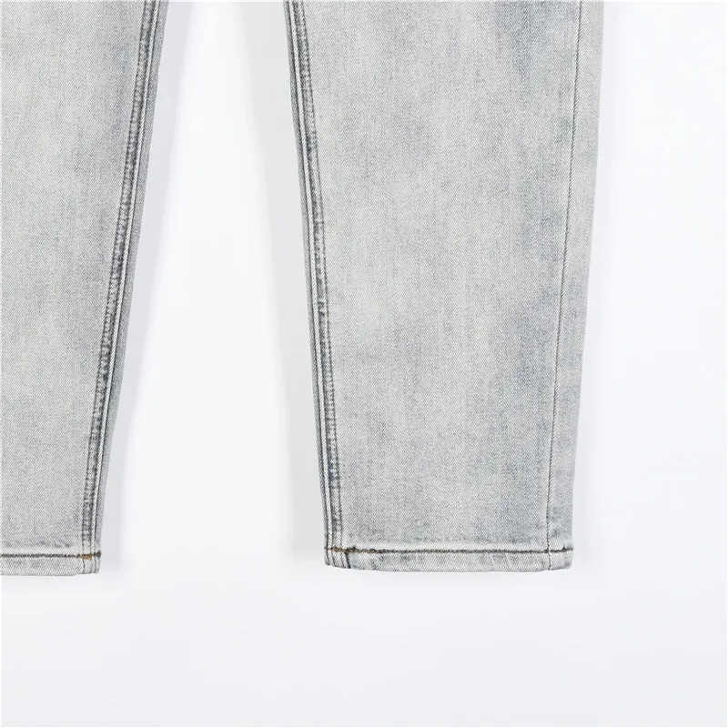 BUR Embroidered Light Wash Denim Jeans - 365 - bbr0000365 - Image 7