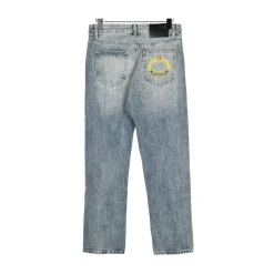 Alternative view of BUR Classic Crest Logo Washed Denim Jeans - 368 - bbr0000368