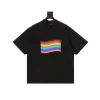 BLCG Pride Rainbow Flag T-shirt in Black - 605 - blcg0000605