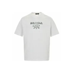 BLCG Butterfly Graffiti Logo T-shirt in White - 584 - blcg0000584