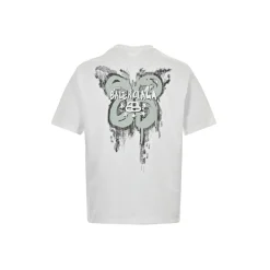 Alternative view of BLCG Butterfly Graffiti Logo T-shirt in White - 584 - blcg0000584