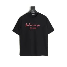 BLCG Paris Script Logo T-shirt in Black - 593 - blcg0000593