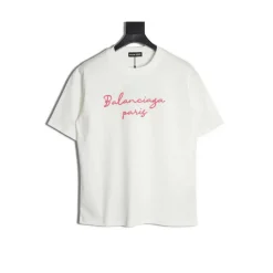 BLCG Paris Script Logo T-shirt in White - 594 - blcg0000594