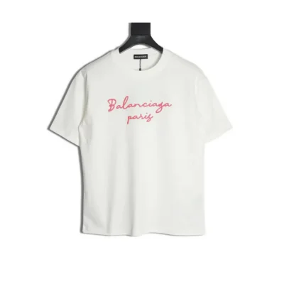 BLCG Paris Script Logo T-shirt in White - 594 - blcg0000594 - S