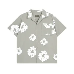 DT Gray Short-Sleeve Shirts - 128 - dt0000128
