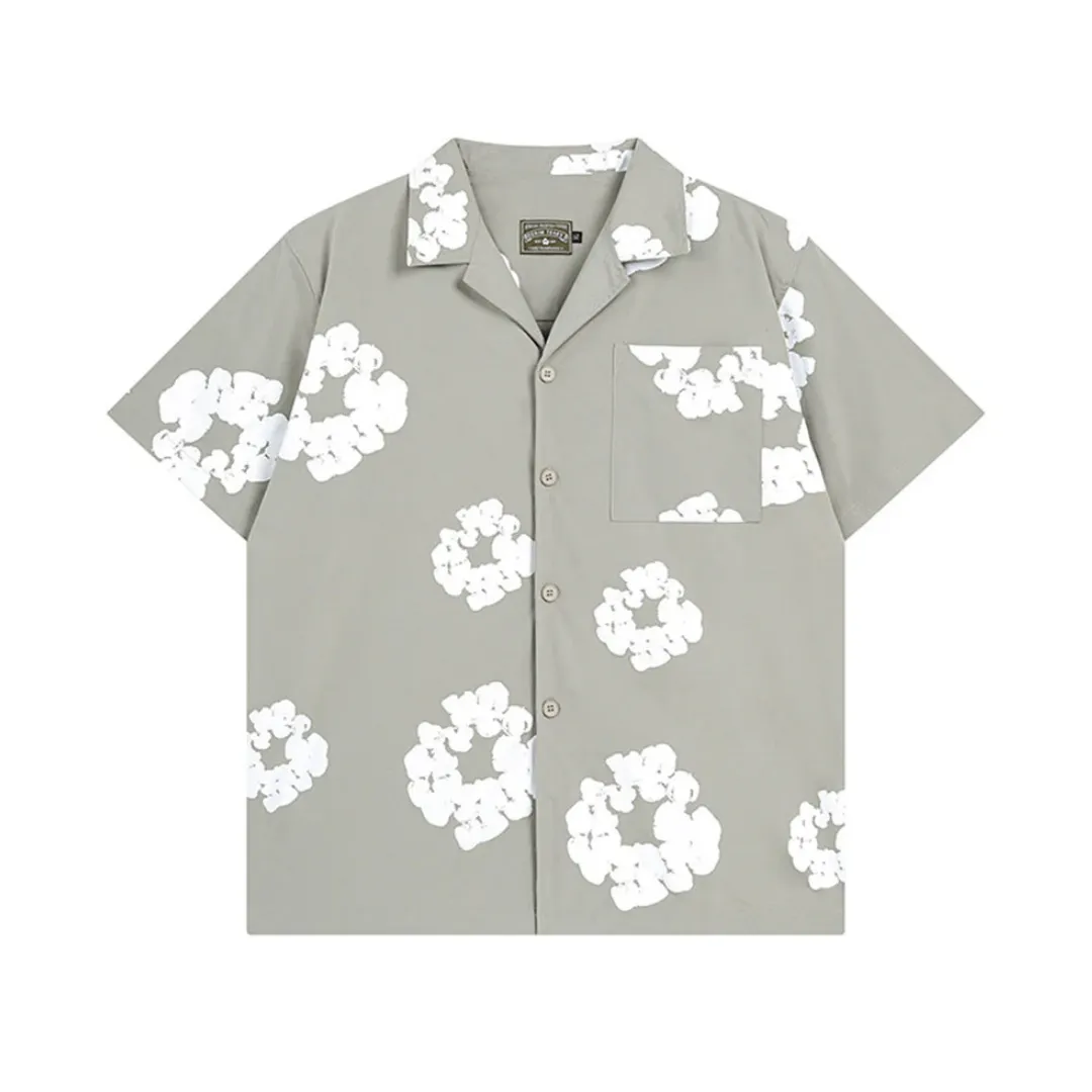 DT Gray Short-Sleeve Shirts - 128 - dt0000128