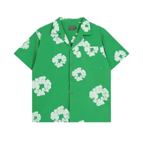 DT Green Short-Sleeve Shirts - 129 - dt0000129