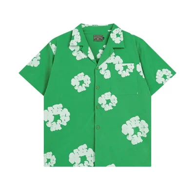 DT Green Short-Sleeve Shirts - 129 - dt0000129
