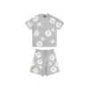 DT Set Gray Tee & Shorts - 135 - dt0000135