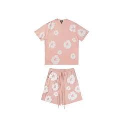DT Set Pink Tee & Shorts - 139 - dt0000139