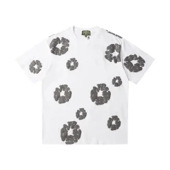 Alternative view of DT Set White & Gray Tee & Shorts - 141 - dt0000141