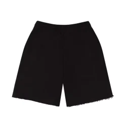 Alternative view of DT Black Denim University Shorts - 145 - dt0000145