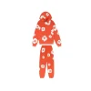 DT Set Orange Hoodie & Trousers - 155 - dt0000155