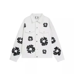 Alternative view of DT Set White Denim Jacket & Jeans - 159 - dt0000159