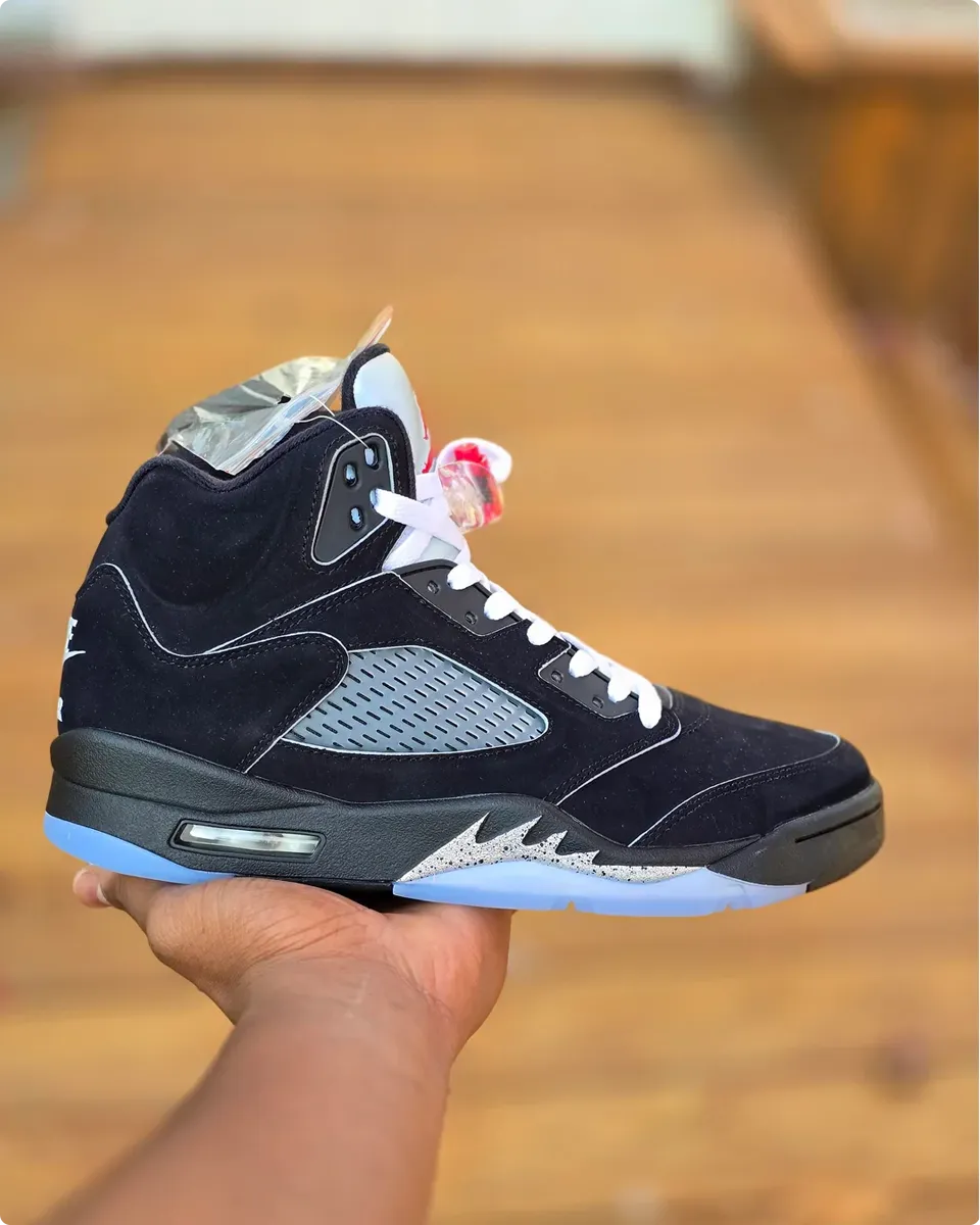 AJ 5 Black Metallic Reimagined