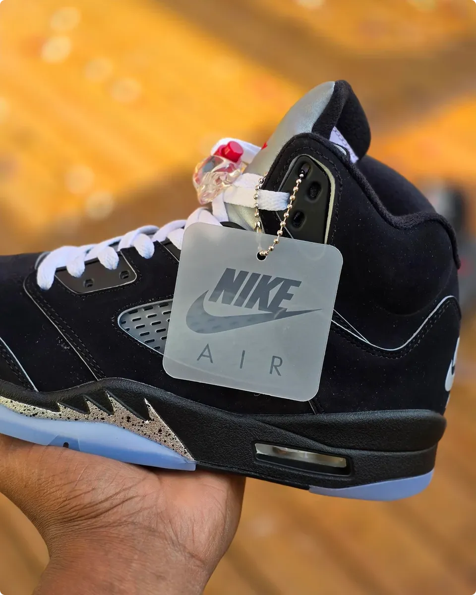 AJ 5 Black Metallic Reimagined