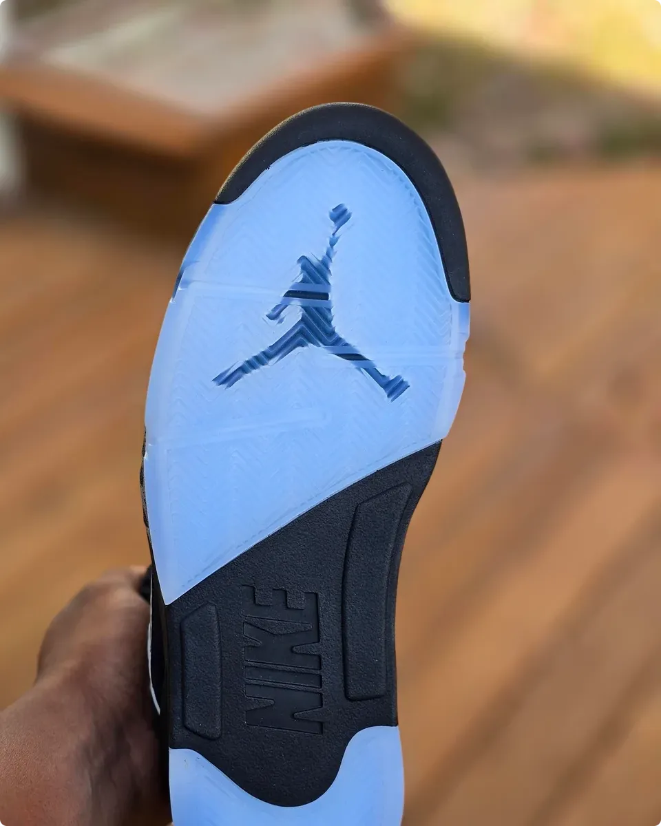 AJ 5 Black Metallic Reimagined