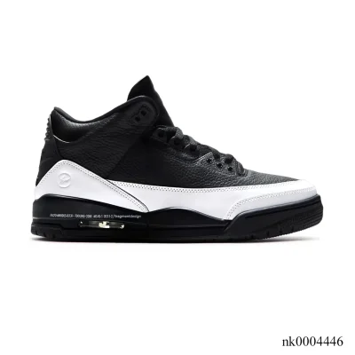 Fragment x AJ 3 Black White Sample Shoes Sneakers – nk0004446