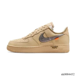Alternative view of OW x AF 1 Low Sesame Shoes Sneakers - nk0004452