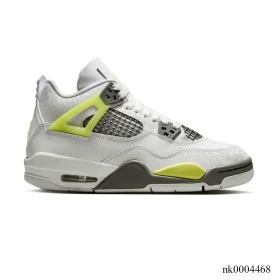 AJ 4 Light Lemon Twist Shoes Sneakers - nk0004468