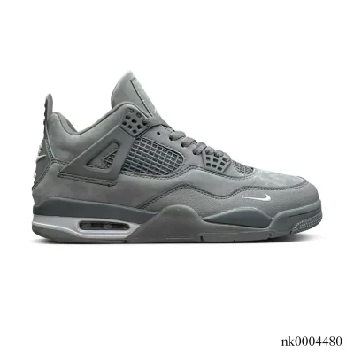 Nigel Sylvester x AJ 4 Wolf Grey Shoes Sneakers - nk0004480