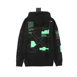 Alternative view of OW Arch Shapes Slim Hoodie - 341- owf0000341