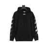 OW Caravaggio Arrows Hoodie in Black - 342 - owf0000342