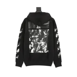 Alternative view of OW Caravaggio Square Hoodie - 344 - owf0000344