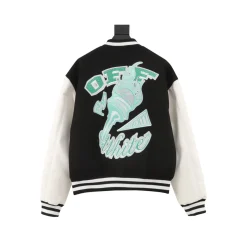 Alternative view of OW NY Liberty Varsity Jacket - 354 - owf0000354