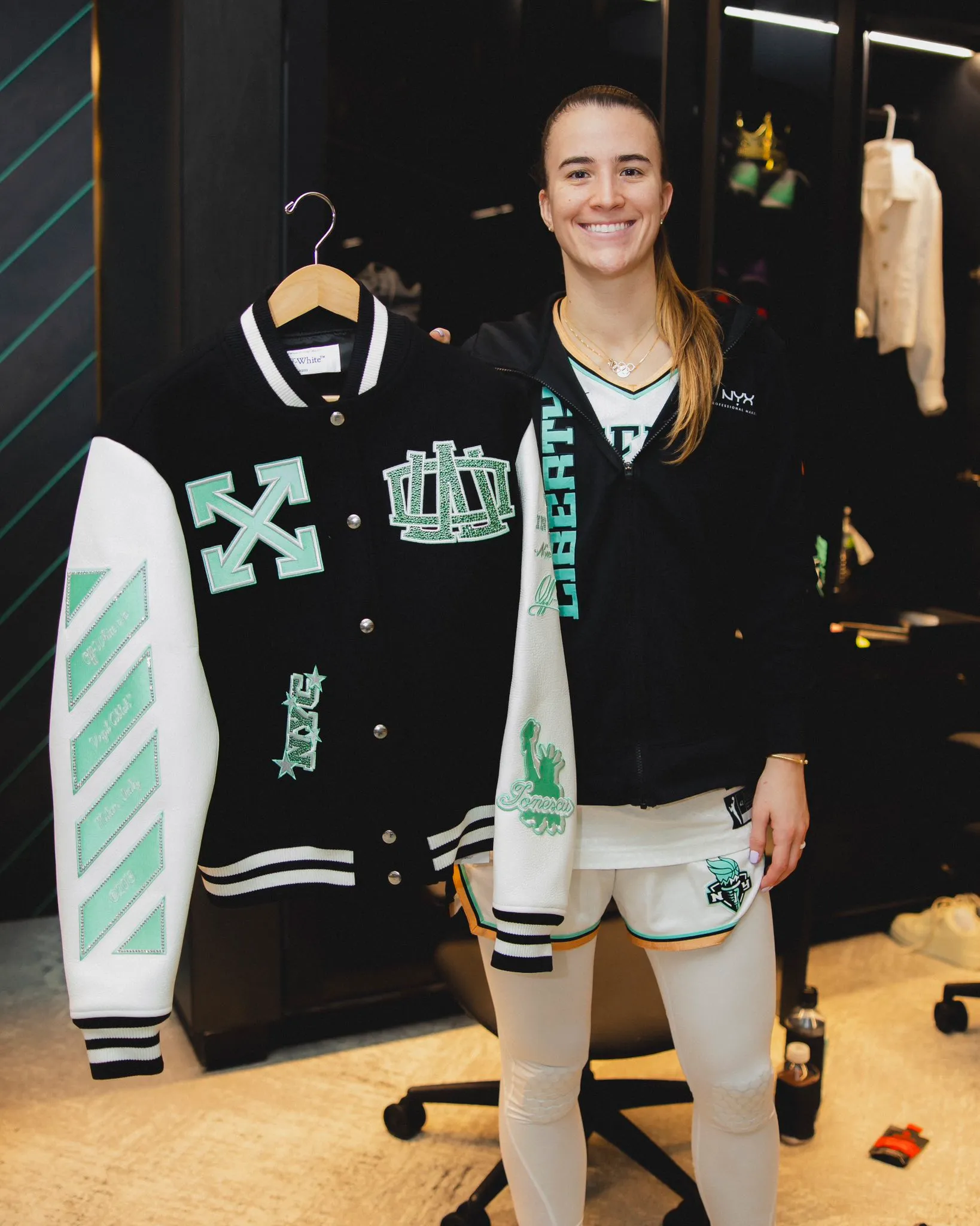 OW NY Liberty Varsity Jacket - 354 - owf0000354 - Image 3