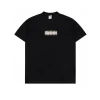 SUP x BUR Box Logo T-Shirt in Black - 516 - spm0000516