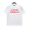 AM Logo-print Cotton T-shirt in White - 278 - ami0000278