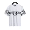 D&G Logo DG Print T-shirt in White - 111 - dng0000111