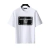 D&G Logo Print T-shirt in White - 115 - dng0000115