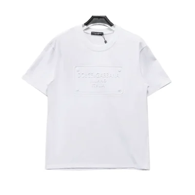 D&G Logo DG Print T-shirt in White - 116 - dng0000116 - M