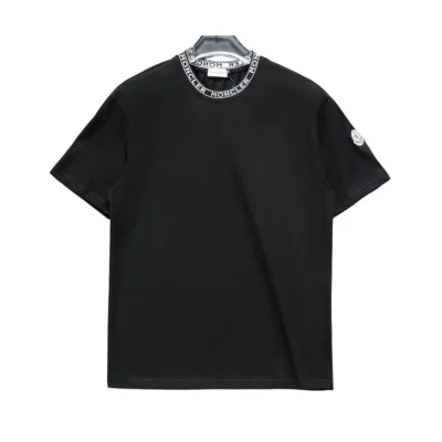 MC Logo-Trimmed Cotton T-shirt in Black - 99 - mc0000099 - M