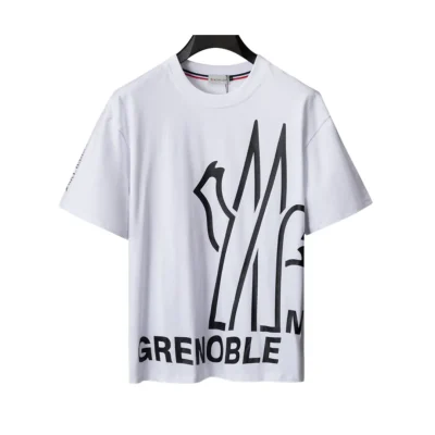 MC Grenoble Logo Print T-shirt in White - 106 - mc0000106 - M