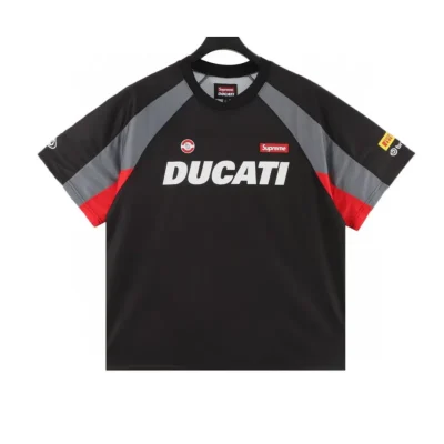 SUP x Ducati Racing Jersey T-Shirt in Black - 511 - spm0000511 - S