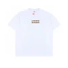 SUP x BUR Box Logo T-Shirt in White - 517 - spm0000517
