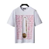 VS Medusa Safety Pin-print Cotton T-shirt in White - vs0000088